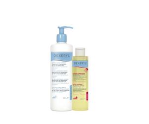 Dexeryl Pack Crème Émolliente 500ml + Huile Nettoyante 200ml