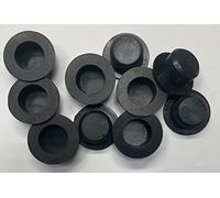 dexierp Force de Protection Insert Conique à Bride Bouchon et Bouchon pour 20-21mm 51/64 "-53/64" ID Trou d'ouverture de Bouteille de Tube (Paquet de 10) Caoutchouc réutilisable