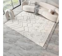 Dexinhdh Tapis Chauffant De Sol en Graphène avec Minuterie, Coussin Chauffant Amovible Et Lavable, Chauffe-Pieds Instantané pour La Maison, Le Bureau, Les Études Et Le Yoga(E,80 * 190cm)