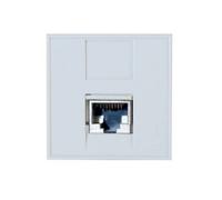 Dexlan 1 Port Rj45 Cat.6 Stp Face Plate