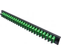 Dexlan 19" 1u Fiber Optic Front Panel Preassembled 24x Sc Apc Sm Dupl