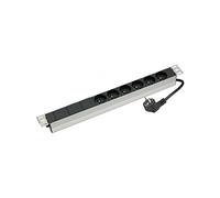 Multiprise rackable 19'' 6 prises