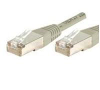 - Cordon de raccordement - RJ-45 (M) pour RJ-45 (M) - 10 m - FTP - CAT 6a - moulé