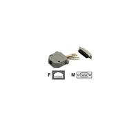 deXlan - Adaptateur réseau - RJ-45 (F) pour DB-9 (M)