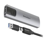 Dexlan - Boitier externe - M.2 - M.2 Card (PCIe NVMe & SATA) - USB-C 3.2 (Gen 2)