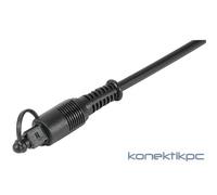 Dexlan - Câble audio numérique (optique) - TOSLINK (M) pour TOSLINK (M) - 1.8 m - fibre optique
