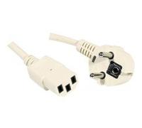 Dexlan Cordon d'alimentation PC CEE7/C13 beige 1,8 m