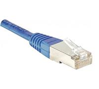 Dexlan Câble de raccordement FTP CCA Cat5e RJ45 Bleu 5 m