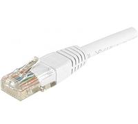 Cordon RJ45 catégorie 6 U/UTP blanc - 10 m