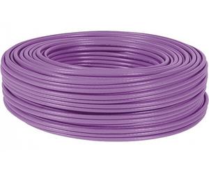 DEXLAN câble monobrin F/UTP CAT5e violet LS0H RPC Dca - 100 m