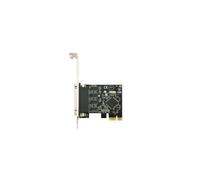Dexlan Carte PCI Express I/O série Low Profile avec 4 x RS232 Port