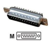 deXlan - Connecteur de réseau - 15 pin D-Sub (DB-15) (M) G