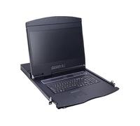 DEXLAN CONSOLE LCD 19" 1080P 8 PORTS HDMI/USB