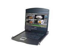 DEXLAN Console LCD courte 16/9 HDMI 1080p / USB pour BAIE 600