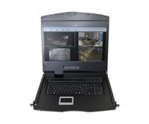 Dexlan console LCD courte 19 VGA/USB/PS2 pour baie 600mm