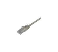 Dexlan - Cordon de raccordement - RJ-45 (M) pour RJ-45 (M) - 10 m - UTP - CAT 6 - sans halogène - gris