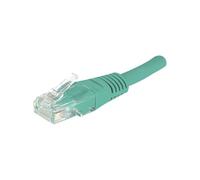 deXlan - Cordon de raccordement - RJ-45 (M) pour RJ-45 (M) - 10 m - UTP - CAT 6 - vert