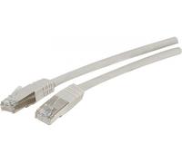 - Cordon de raccordement - RJ-45 (M) pour RJ-45 (M) - 30 m - SFTP - CAT 6a - gris
