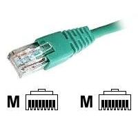 Cordon RJ45 catégorie 6 U/UTP vert - 7 m