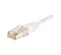 DEXLAN Cordon Patch RJ45 F/UTP CAT6 Blanc 7m