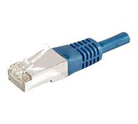 DEXLAN CORDON PATCH RJ45 FTP CAT 6a Bleu - 0,15 m