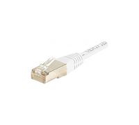 Cordon RJ45 catégorie 6 F/UTP blanc - 2 m