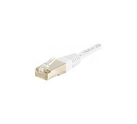 Cordon RJ45 catégorie 6 F/UTP blanc - 3 m