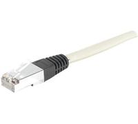 Cordon RJ45 croisé catégorie 6 S/FTP gris - 5 m