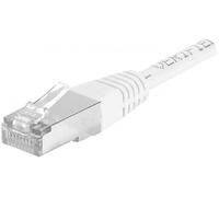 Dexlan - Cordon de raccordement - RJ-45 (M) pour RJ-45 (M) - 20 m - S/FTP - CAT 6a - blanc