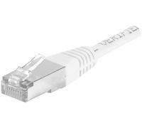 DEXLAN Cordon RJ45 CAT 6A S/FTP blanc - 2 m - Impédance : 100 ohms - Norme de câblage : ANSI/TIA 568C.2