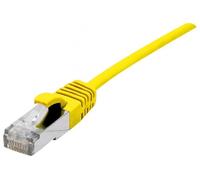 DEXLAN Cordon RJ45 CAT 6A S/FTP LSOH Ultra Fin jaune - 5 m