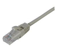 Dexlan - Cordon de raccordement - RJ-45 (M) pour RJ-45 (M) - 5 m - UTP - CAT 6 - sans halogène, sans crochet - gris