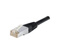 DEXLAN Cordon RJ45 catégorie 6A F/UTP noir - 0,3 m
