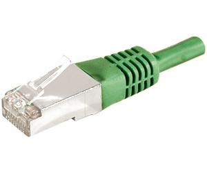 DEXLAN Cordon RJ45 catégorie 6A F/UTP vert - 20 m