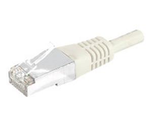 DEXLAN Cordon RJ45 catégorie 6A S/FTP gris - 1 m