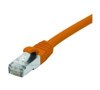 DEXLAN Cordon RJ45 catégorie 6A S/FTP LSOH snagless orange - 15 m