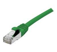 DEXLAN Cordon RJ45 catégorie 6A S/FTP LSOH snagless vert - 0,5 m