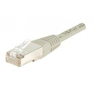 Exertis Connect Cordon RJ45 catégorie 5e F/UTP gris 0,5 m