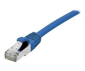 DEXLAN Cordon RJ45 sur câble catégorie 7 S/FTP LSOH snagless bleu - 2 m