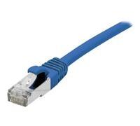 DEXLAN Cordon RJ45 sur câble catégorie 7 S/FTP LSOH snagless bleu - 3 m