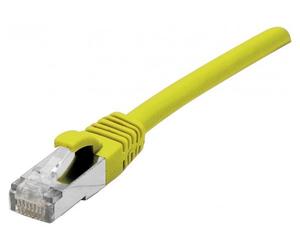 DEXLAN Cordon RJ45 sur câble catégorie 7 S/FTP LSOH snagless jaune - 20 m