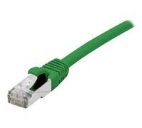DEXLAN Cordon RJ45 sur câble catégorie 7 S/FTP LSOH snagless vert - 2 m