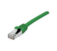 DEXLAN Cordon RJ45 sur câble catégorie 7 S/FTP LSOH snagless vert - 10 m