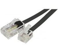 Dexlan Cordon téléphonique RJ11 vers RJ45 5 m Noir