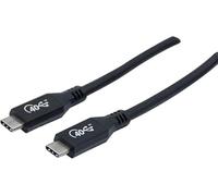 Dexlan Câble USB exertis Connect USB4 80 cm 24 broches USB-C mâle-mâle 8K 100 W Noir