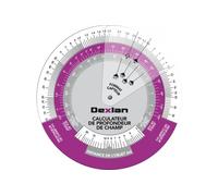 Dexlan Disque calculateur de profondeur de champ pour caméras