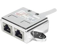 Dexlan - Eclateur de Port RJ45 blindé LAN+LAN