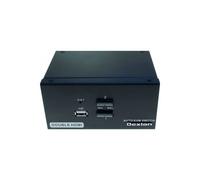 Dexlan KVM 2 ports double écran HDMI 4K USB 2.0 avec câbles