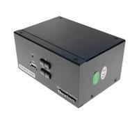 DEXLAN KVM 2 ports double écran HDMI 4K / USB 2.0 + câbles