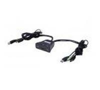 Dexlan Kvm "in Cable" Hdmi / Usb / Spk - 2 Host